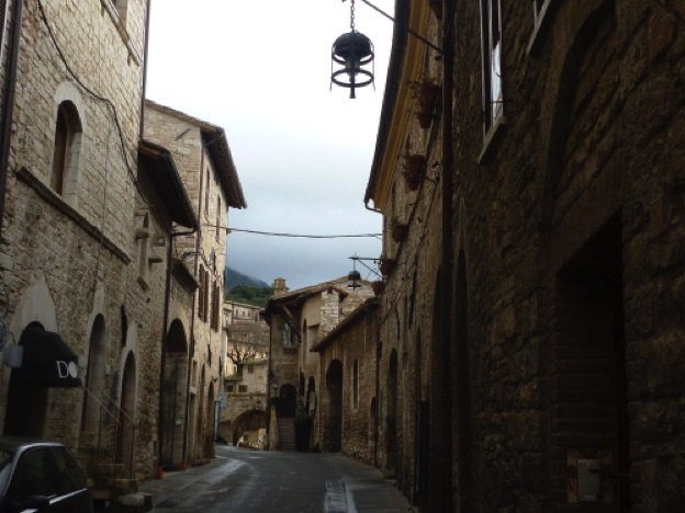 Christmas in Assisi. A quiet place.